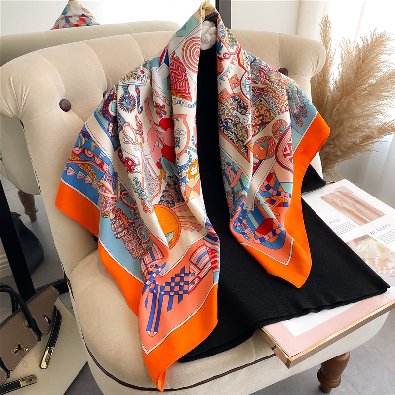 Новый квадратный шелковый плат – обзор и цена Silk Scarf Square