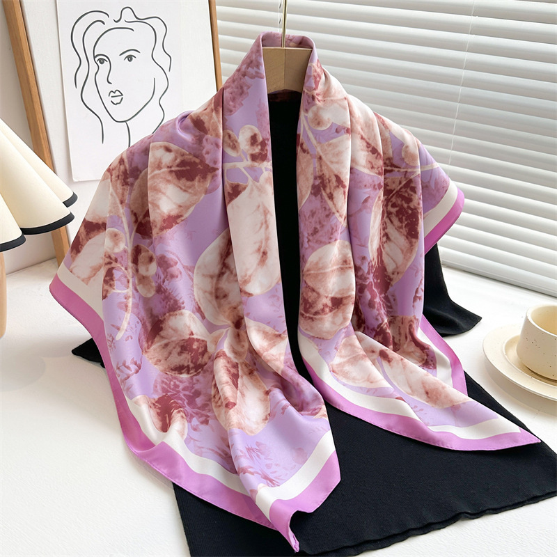 Большой квадратный шарф 90 см  – обзор и цена Silk Scarf Square
