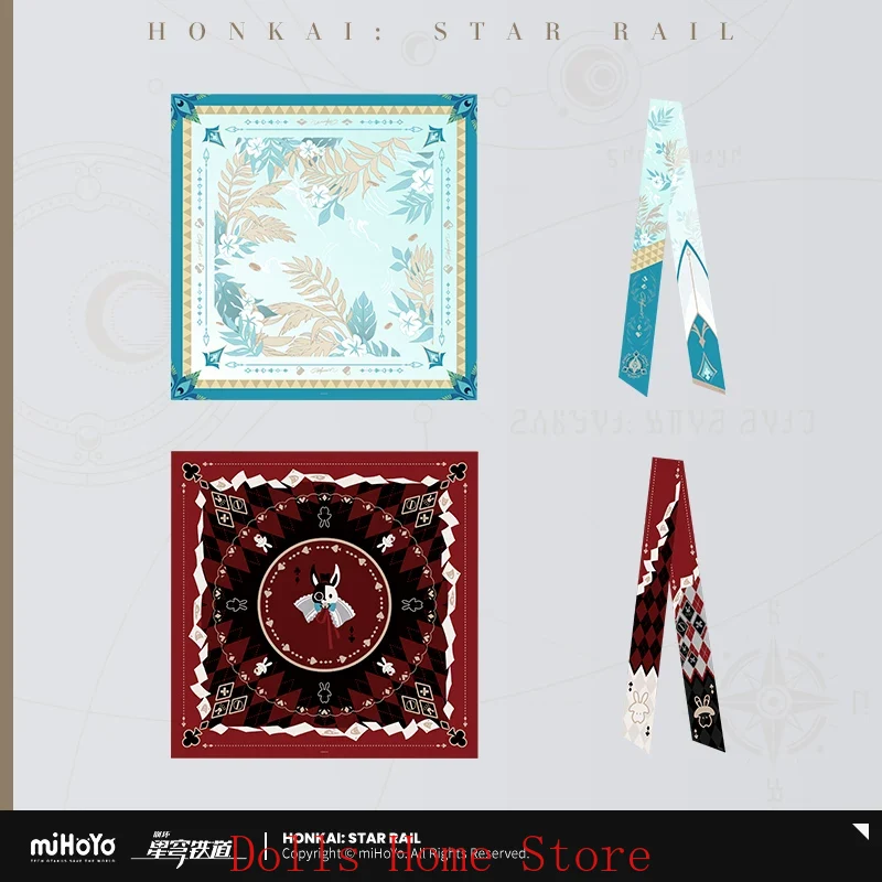 Официальный аниме-мерч от MIHO – обзор и цена Silk Scarf Square