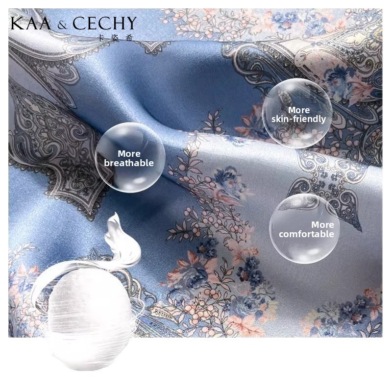 Шелковый платок-бандана 50 см  – обзор и цена Silk Scarf Square